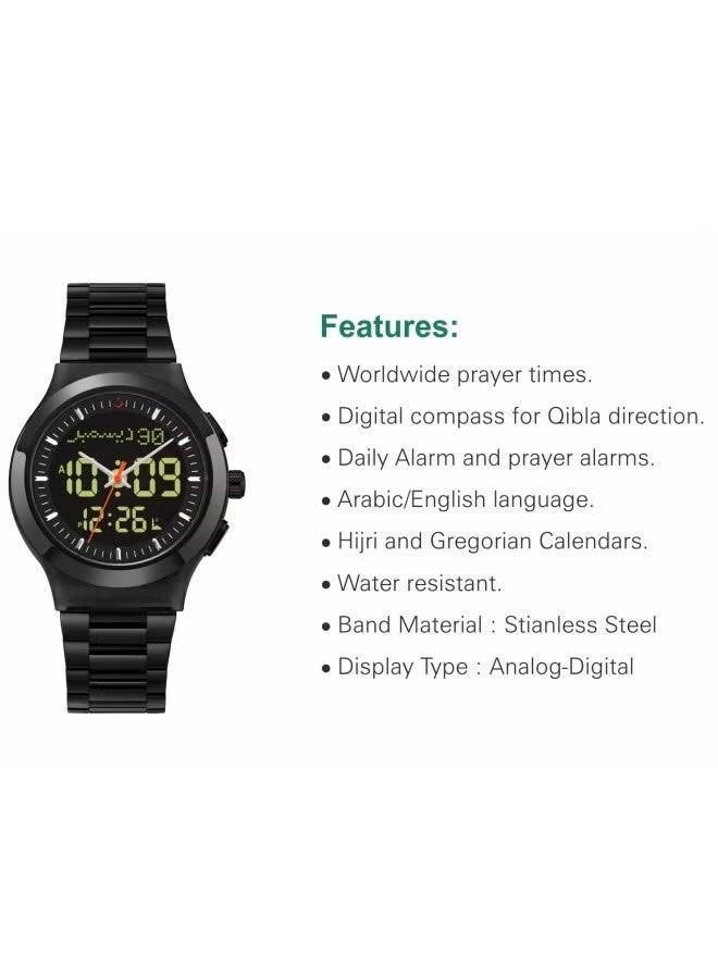 ساعة يد رقمية مقاومة للماء للرجال WB-32BB - Image 2